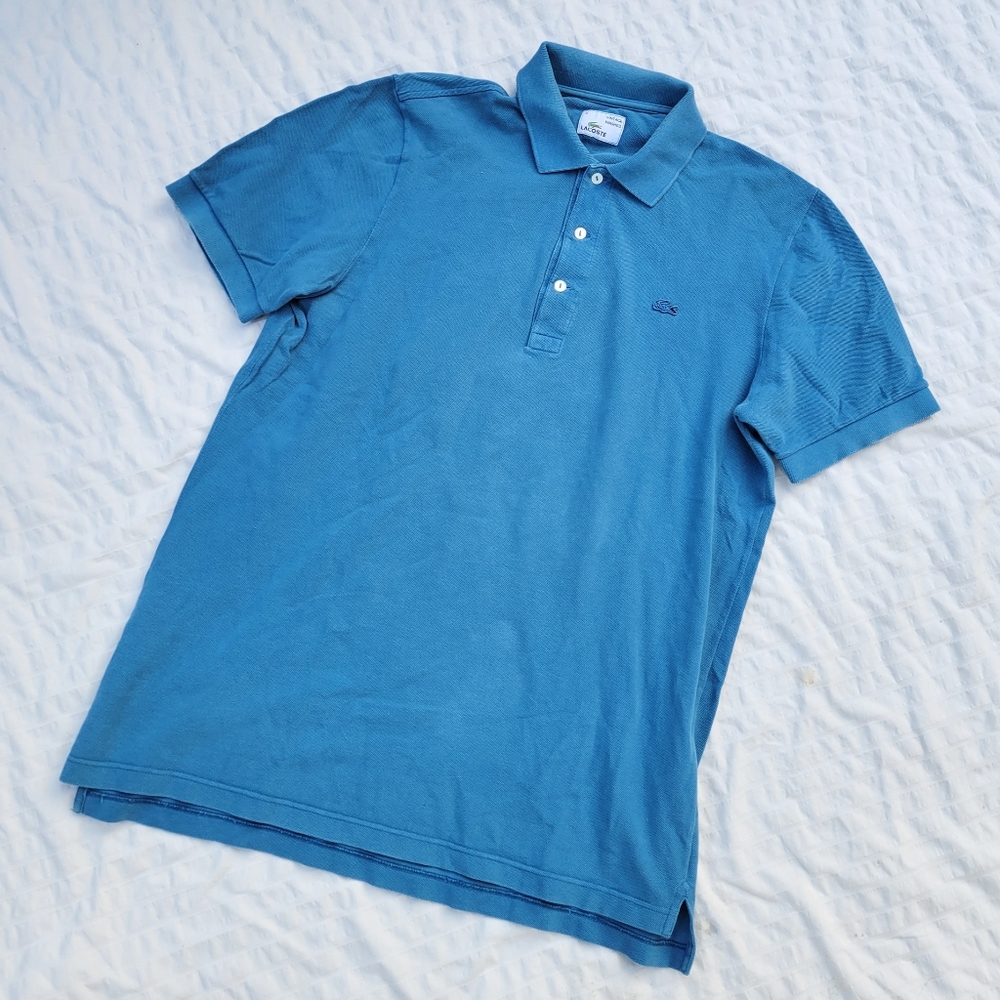 Lacoste Blue Classic Polo